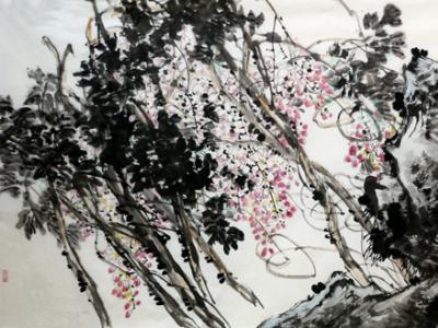 趙華雙花鳥畫作賞析