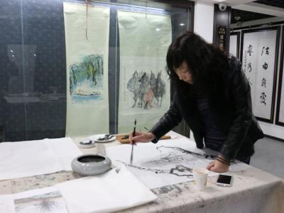 陳蘇民筆會(huì)作品《梨園春》賞析