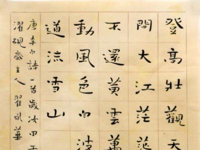 心清筆簡 舒朗寬綽——菏澤市書協常務副主席翟永華書作