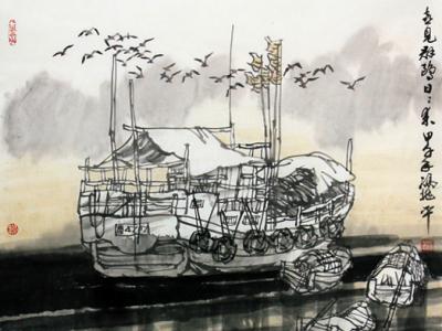 成功書畫網（微）拍第十九期——馮兆平作品賞析