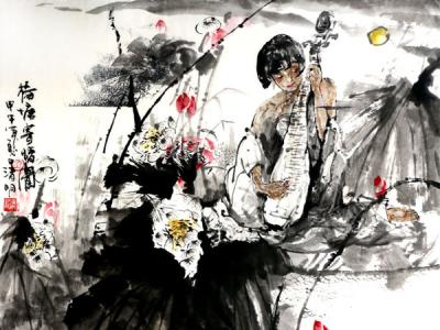 成功書畫網（微）拍第十九期拍賣作品——李清明人物作品