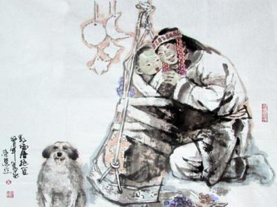 成功書畫網（微）拍第二十期——姜榮慧人物畫作品賞析