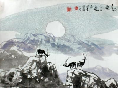 畫繪西部山水壯美——“筆繪八荒九州山水情&#8226;當代山