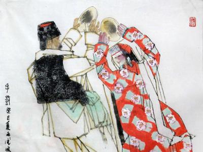 豪邁堅強 歌頌生活——“妙造神韻心象&#8226;當代國畫人