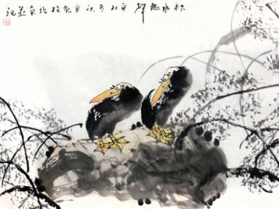 當代國畫花鳥名家10人黃耿辛作品欣賞——筆墨描繪花心境