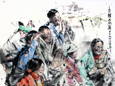 成功書畫網（微）拍第二十三期拍賣——徐新平人物佳作