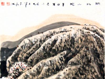 濃濃黃土情 獵獵時代風——淺議蔡嘉勵及其山水畫