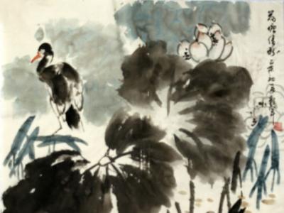 墨繪芙蕖 香遠(yuǎn)益清——劉彩軍花鳥畫近作賞析