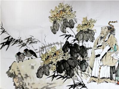 佘煥晟人物作品參拍成功書畫網（微）拍第二十五期拍賣