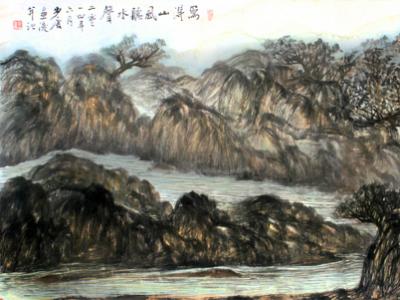 西安美院趙步唐教授畫作入“時代&#8226;時代——當代學院