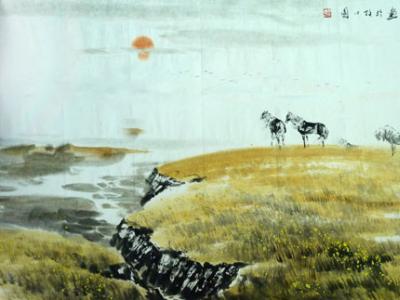 “黑土情濃·當代書畫家8+8”雙線聯展——周國軍國畫欣賞