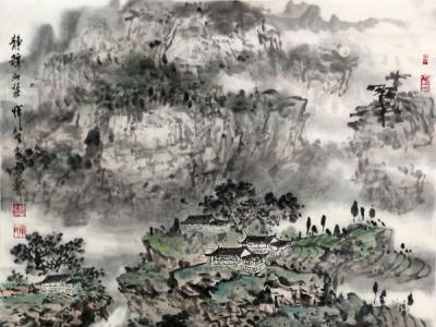 南惲笙作品入展“當代水墨·津冀實力畫家10人雙線聯展”