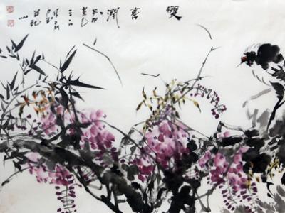 山東美協副主席何乃磊山水畫作入“水墨妙趣&#8226;晉魯兩