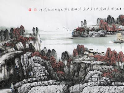鐵壁山水寫太行精神——郝立辛畫作將亮相第11屆中國（蘭州）藝術品博覽會成功美術館名家精品展