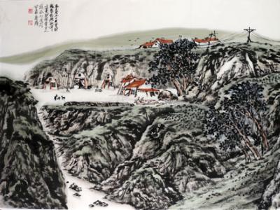 成功美術館全國書畫名家精品力作參加2018寧夏收藏博覽會路永仁作品 “線上預展”賞析