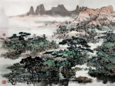 河北美協(xié)副主席南惲笙畫作入“清夏之約 山水幽情&#8226;