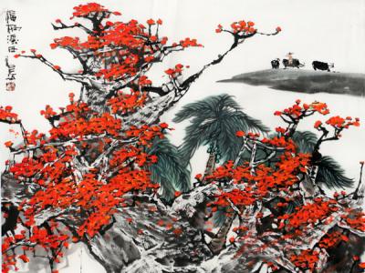 東方市美協(xié)副主席王良入“清夏之約 山水幽情&#8226;成功
