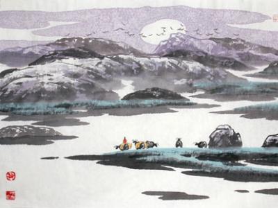 情寄西部 畫繪高原——“年度人物畫家”白墨作品賞析