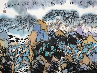 成功美術(shù)館簽約畫家王成碩作品賞析