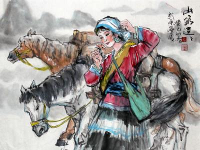 百花齊放 色彩艷麗——國畫家沈豐明作品欣賞
