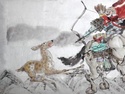 激情澎湃的軍魂畫者——柴京津年度人物作品賞析
