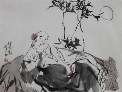 畫家黃耿卓畫作將在《神州詩書畫報》刊登