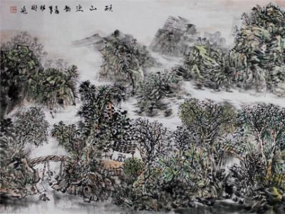 楊彬畫作入“2013——2014中國美術家年度人物”展