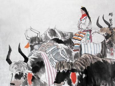 成功美術(shù)館簽約畫家楊子健作品賞析