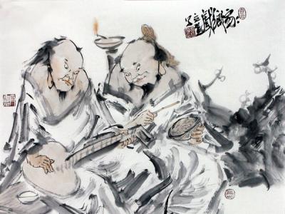 彰顯狂野畫風(fēng)——簽約畫家張立奎作品賞析