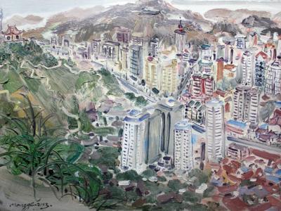自在飛花輕似夢——趙夢歌油畫作品賞析