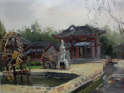 李澡華油畫寫生作品賞析