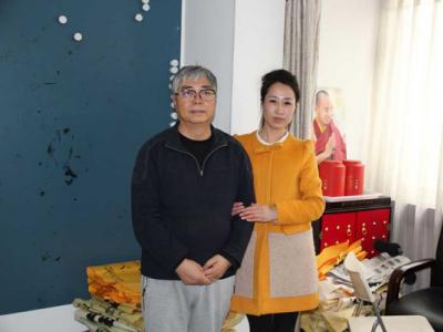 甘肅成功書畫藝術(shù)研究院代表拜訪原中書協(xié)副主席張飆
