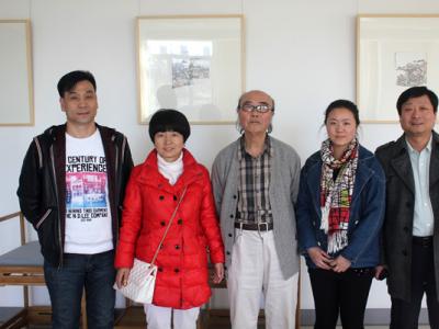 甘肅成功書畫藝術(shù)研究院代表拜訪原河北美協(xié)副主席李明久