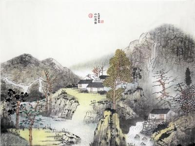 山水靈動匯大氣——畫家王海軍作品賞析