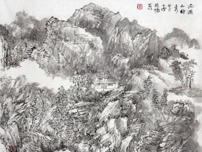 濃情筆墨繪家山——董振懷山水畫作賞析