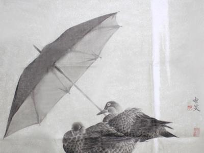 花鳥芳香 自然天成——畫家仲中曉作品賞析