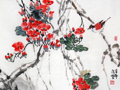 濰坊市美術(shù)家協(xié)會副主席王法堂國畫欣賞