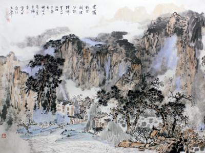 賦情墨彩寫就新山——畫家孔祥民山水賞析