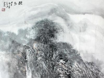著名山水畫家陳克永畫作將在《神州詩書畫報》刊登