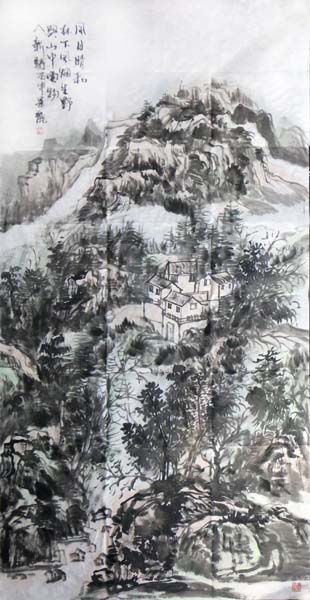 浩浩筆墨正氣 蒼蒼山水俊美——讀顏景龍先生山水畫新作