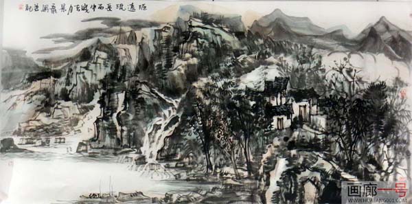 甘肅成功書畫藝術研究院2016——2017年書畫名家：顏景龍