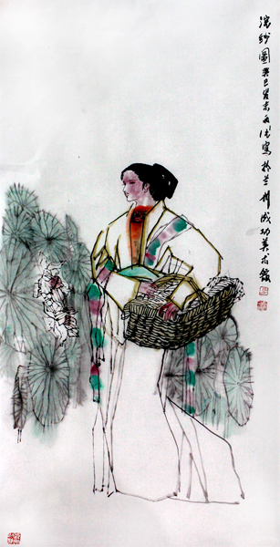 馬西光人物畫再次入拍成功書畫網(wǎng)（微）拍