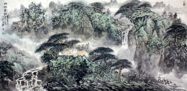 牧青畫作入成功書畫網(wǎng)（微）拍第七十三期拍賣
