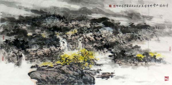 南惲笙畫作入成功書畫網(wǎng)（微）拍第七十三期拍賣