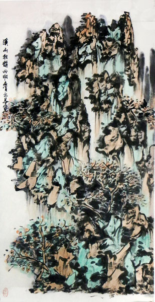 筆墨蒼拙 渾然天成——程兆星山水新作賞析