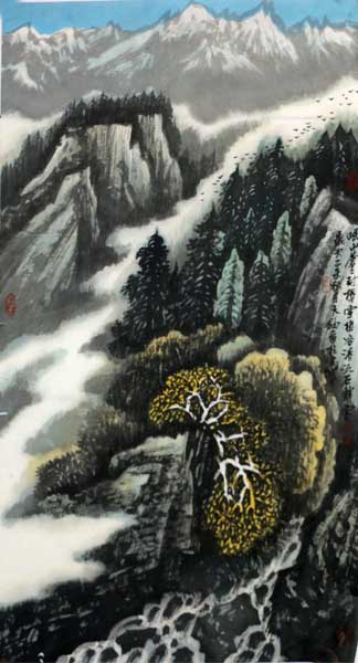 “臥游八荒山岳 暢神筆墨丹青”丁酉成功美術館館藏山水