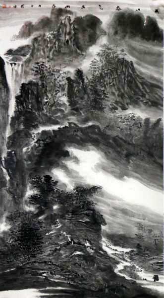 “臥游八荒山岳 暢神筆墨丹青館藏山水畫聯展”——羅煒