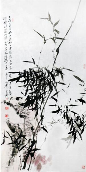 凌宇冰花鳥作品入成功書畫網（微）拍第八十六期拍賣