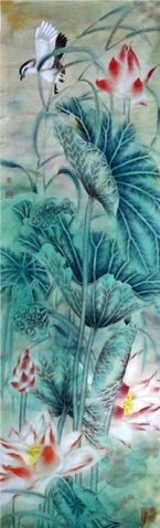 鄭坤華工筆畫入拍成功書畫網（微）拍第六十期拍賣
