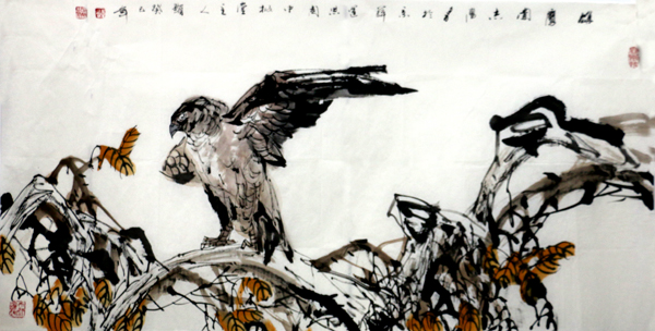 于志學花鳥入“成功美術館丙申夏季館藏國畫作品雙線聯展
